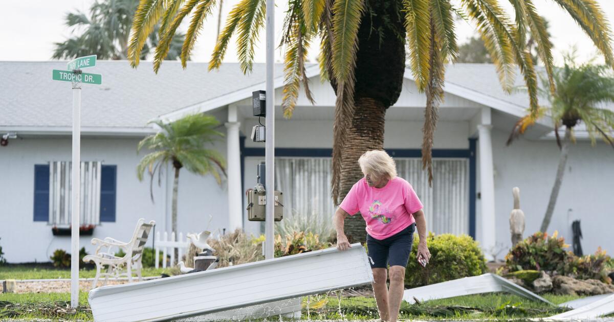 Photos: Four dead as Hurricane Milton plows across Florida